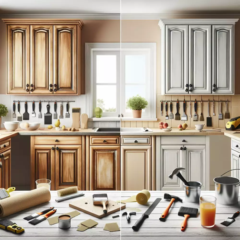 renovace kuchyňských dvířek